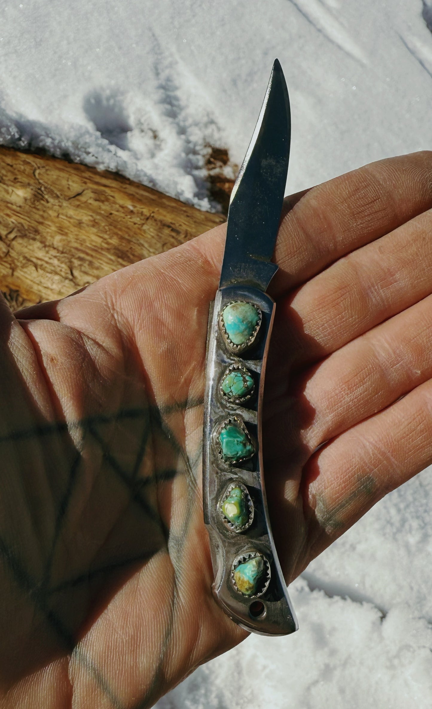 Turquoise Pocket Knife- Design Your Own!