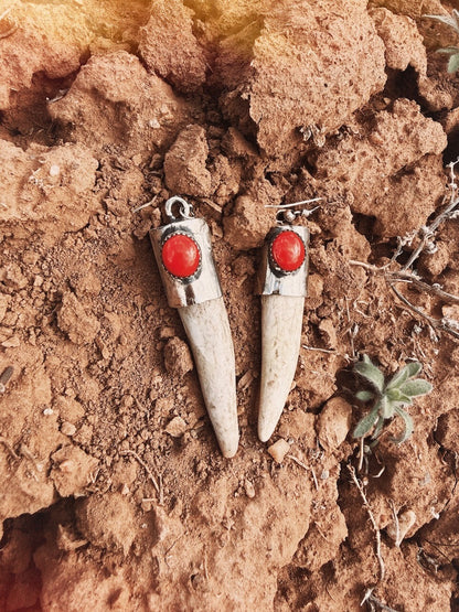 Antler Earrings