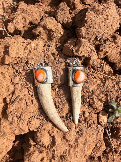 Antler Earrings