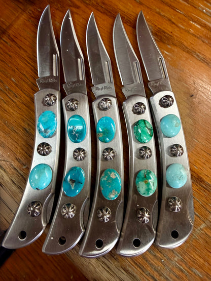 Turquoise Pocket Knife- Design Your Own!