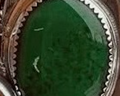 Green Safety Pin 4"